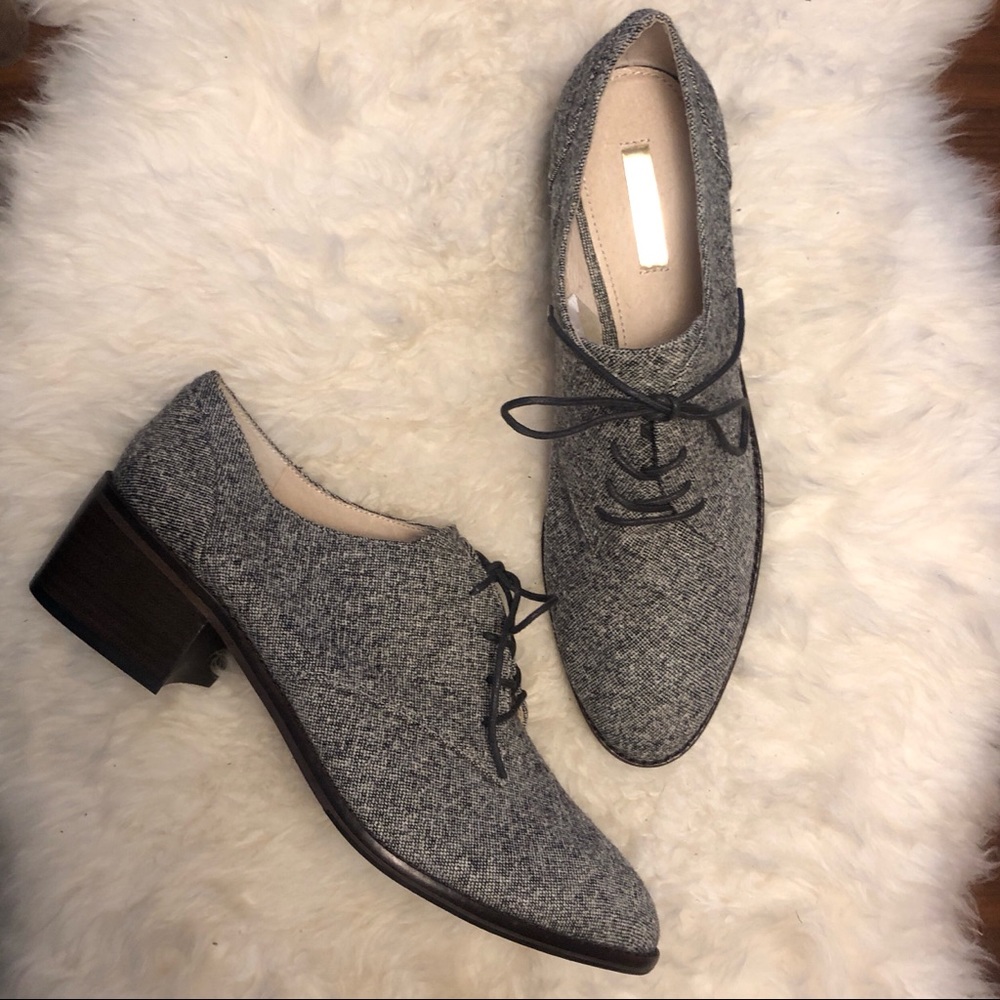 NEW Louise et Cie Tweed Oxford Loafer
